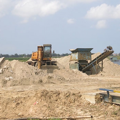 Quảng Nam đấu giá khai thác khoáng sản làm vật liệu xây dựng thông thường